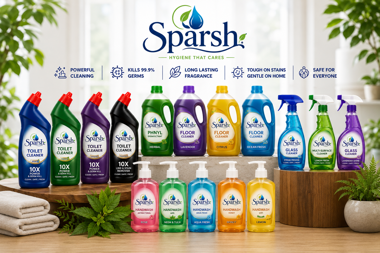 Sparsh product range